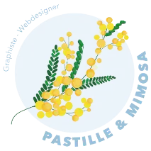 Logo_pastille et mimosa